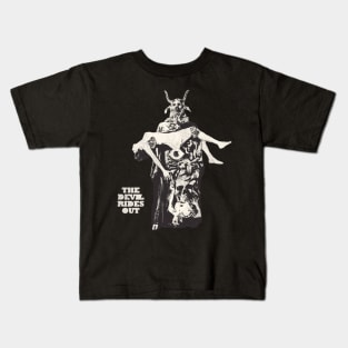 The Devil Rides Out Kids T-Shirt